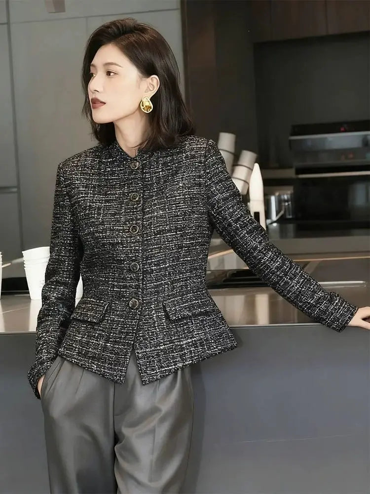 2025 Autumn Chic Temperament High-end Design Blazer for Women