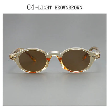 Fashion Oval Sunglasses Women Trendy Luxury Glasses Sunglass Men Luxe Femme Lentes De Sol Mujer Lunette Soleil Femme Zonnebril