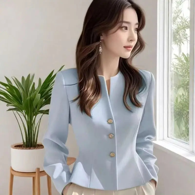 Short Suit Coat Lined Small Fragrant Style Jacket New Beautiful 2026 Temperament Gentle Versatile Spring Autumn Women's Clothing