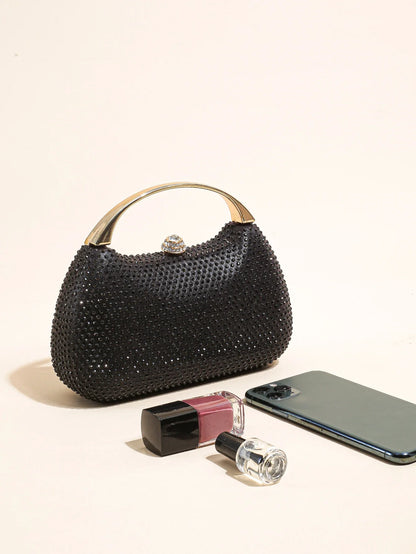 Mini Hot Diamond Shell Box Handy Dinner Bag