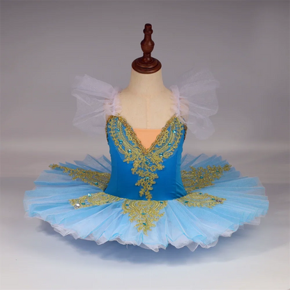 Kids Outfit Ballet Leotard Girl Dress Elegant Vestido Girls Clothes Tutu Baby Dresses Children Ballet Skirt Dance Costume Summer