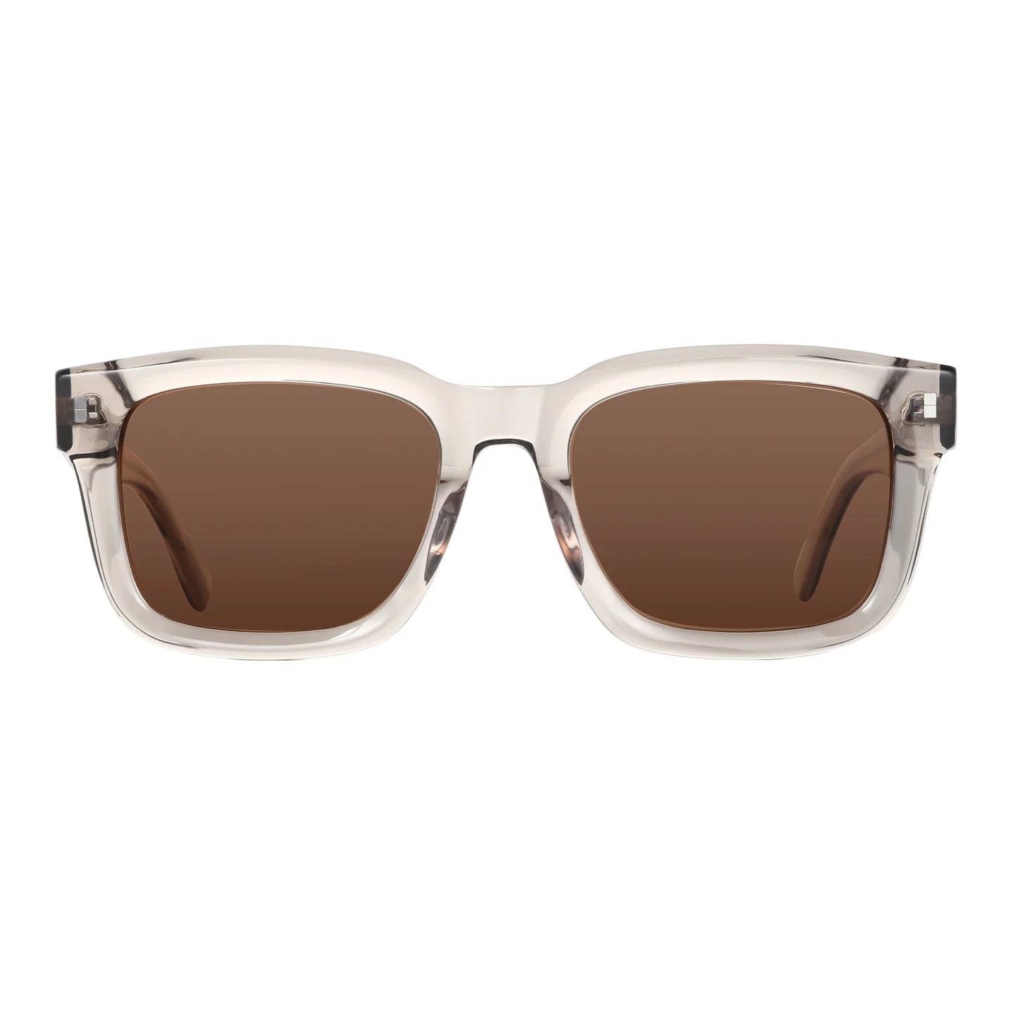 2026 Classic Design Polarized Sunglasses Unisex Handmade Acetate Thick Frame Sun Glasses Male Trend Square Shades