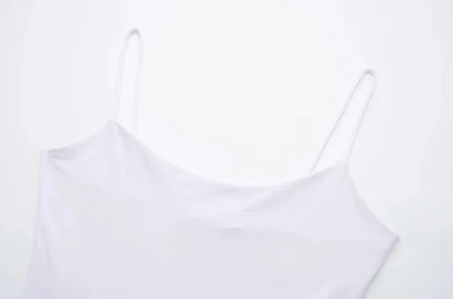 Skinny Bodysuits for Women, Backless, Thin Straps, Snap-button, Female Playsuits, Sexy Fashion