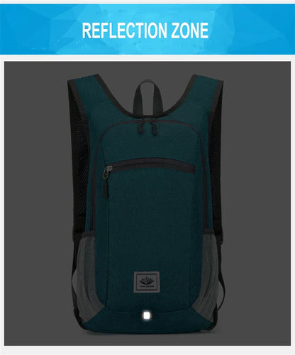 Portable Foldable Backpack,Men Women Ultralight Folding Bag,Outdoor Climbing Cycling Hiking  Knapsack Travel Daypack