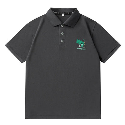 Fashion Men's Summer T-shirt Plus Size Tops 7XL 6XL 5XL Lapel Short sleeves Polo Shirt Half Sleeve Tees Male Clothing 110-180KG