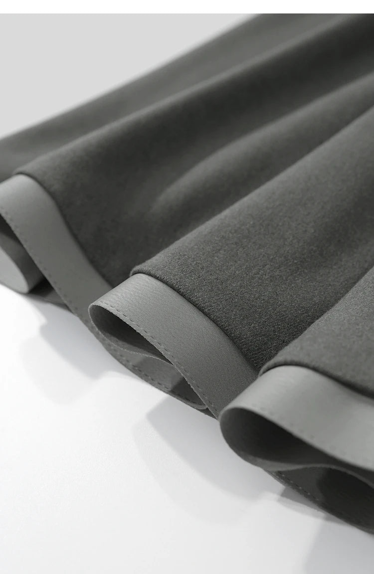 Elegant Skirts For Woman 2025 Winter New Commuter Style A-Line Mid-Calf Skirt Loose Solid Versatile Woman Clothes 12544126