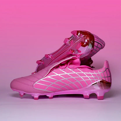 F50+ Professional Mens Soccer Shoes Training Non-Slip Turf Soccer Cleats Boys TF/FG Football Sneakers Man Chuteira Campo 39-45