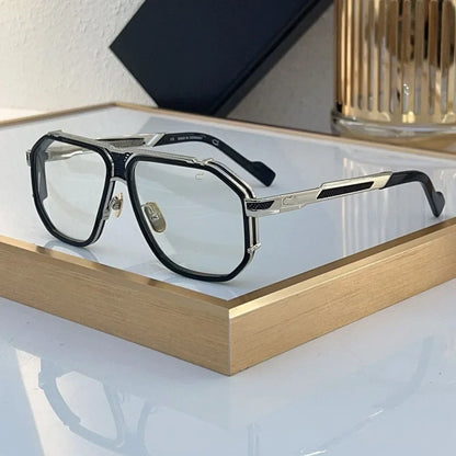 Luxury 0683 Alloy Sunglasses Men Brand Design Women Top Quality Hollow Top Quality Original Irregular Square Classical with Case