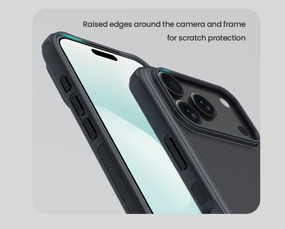For iPhone 17 Pro Max Case NILLKIN Frosted Shield Pro TPU PC Hard Cover For iPhone17 Air