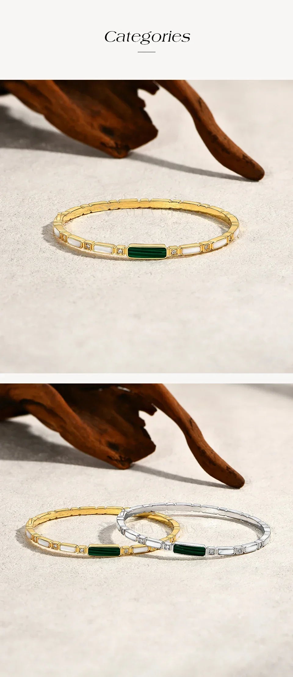 Luxury Synthetic Malachite Moissanite Bracelet 2025New Bangle for Women Men 925 Sterling Silver Engagement Jewelry Gift