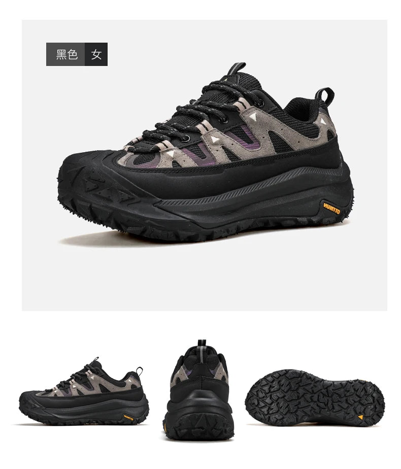 Cowhide Outdoor Men Hiking boots waterproof hunting Boots women trekking shoes Ankle trekking shoes Walking Sneakers