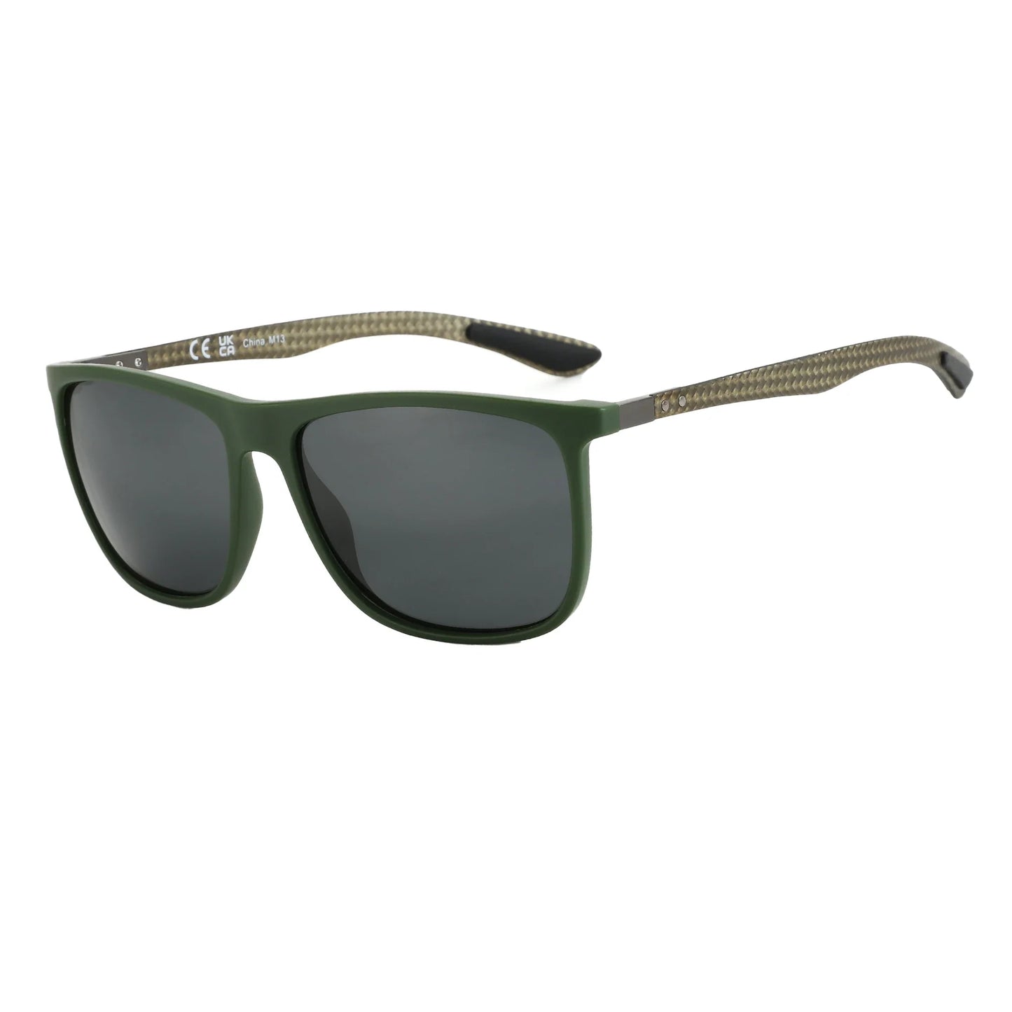 Square Polarized Sunglasses for Men Ultralight Carbon Fiber Sun Glasses Driving Fishing Golf Sports UV400 Protection