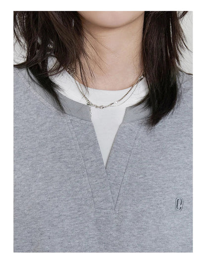 Korean Women Sweatshirts Loose Casual New Contrast Splicing Hoodie Female Top Woman T Shirt Pullover Spring Autumn 2025