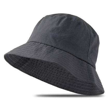 Waterproof Large Size XL62cm Sun Hat Men Women's Sunscreen Mountaineering Big Head Circumference Summer UV Protection Bucket Hat