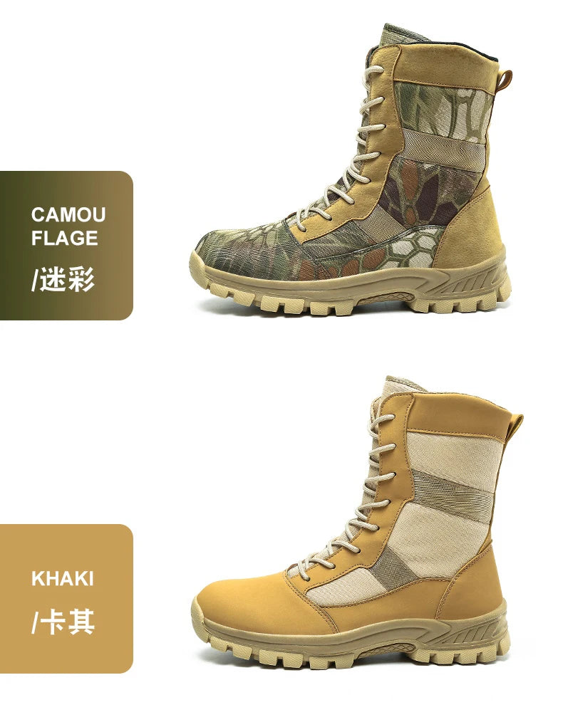 Men Tactical Boots Waterproof Hiking Shoes Brand Ankle Plus Climbing Shoes Size Boot Free Shipping Outdoor Casual