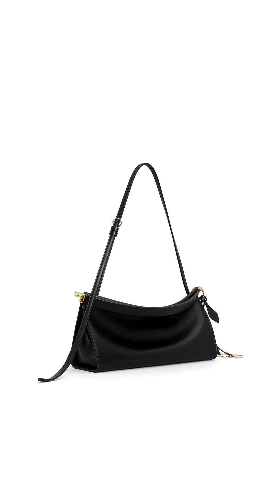 Luxury Serpentine Shoulder Bag Snake Pattern Underarm Bags for Women Designer Handbag Half Moon Crescent Bag NEW Clip Bags Purse