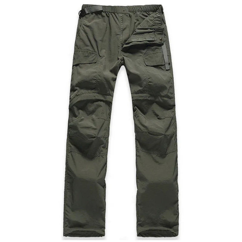Women's Summer Hiking Pants Women Trekking Sport Quick Dry Thin Cargo Trousers Removable Outdoor Camping Pants Shorts