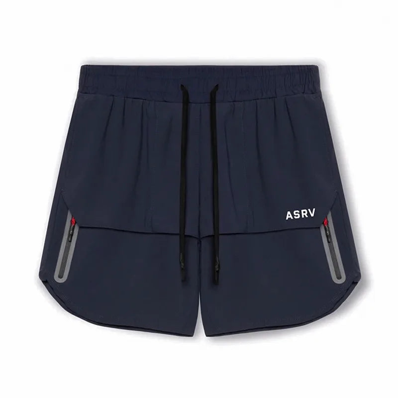 Men's Quick-Dry Gym Shorts Breathable Summer Training Running Basketball Fitness Jogging Loose Fit Streetwear Casual Sportswear