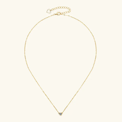 3mm Moissanite Diamond Round Pendant Necklaces for Women 925 Sterling Silver Chains Wedding Fine Jewelry Gift Collares