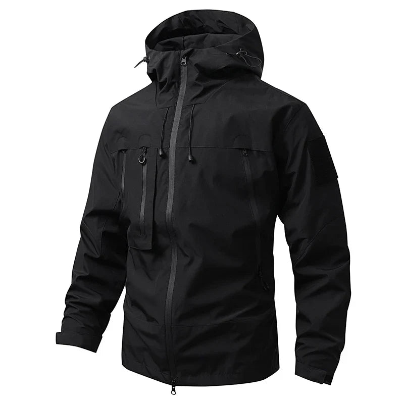 Men's Waterproof Running Jacket Caramel Women Windproof Windbreaker Hiking Camping Cycling Trekking Jogging Jackets