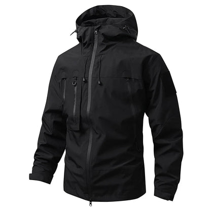 Men's Waterproof Running Jacket Caramel Women Windproof Windbreaker Hiking Camping Cycling Trekking Jogging Jackets