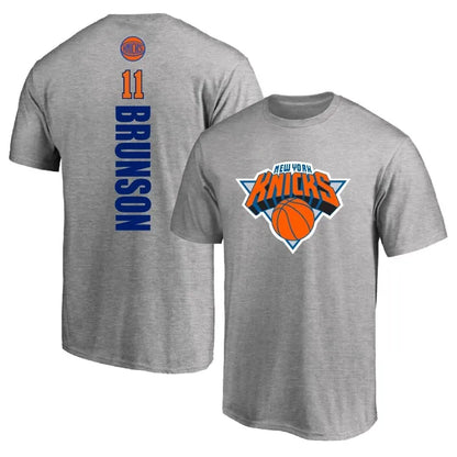 2026 New York Brunson No. 11 T-shirt Men and Women Summer Cotton Y2K Clothing Fashion Round Neck Short Sleeved Shirt Streetwear