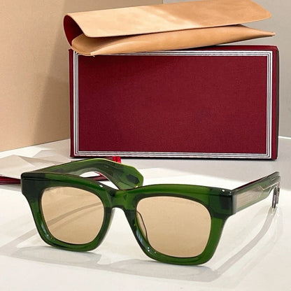 Dealan Uv400 High Quality Men and Women Sunglasses Designer Japan Handmade Optical Prescription Limited Edition Eyewear
