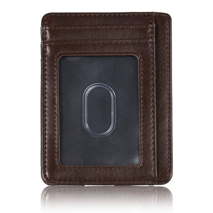 Blocking Wallet Business Card Cover for Case Super Thin Men Leather Credit Card Holder Card Travel Wallet Minimalist Wallet