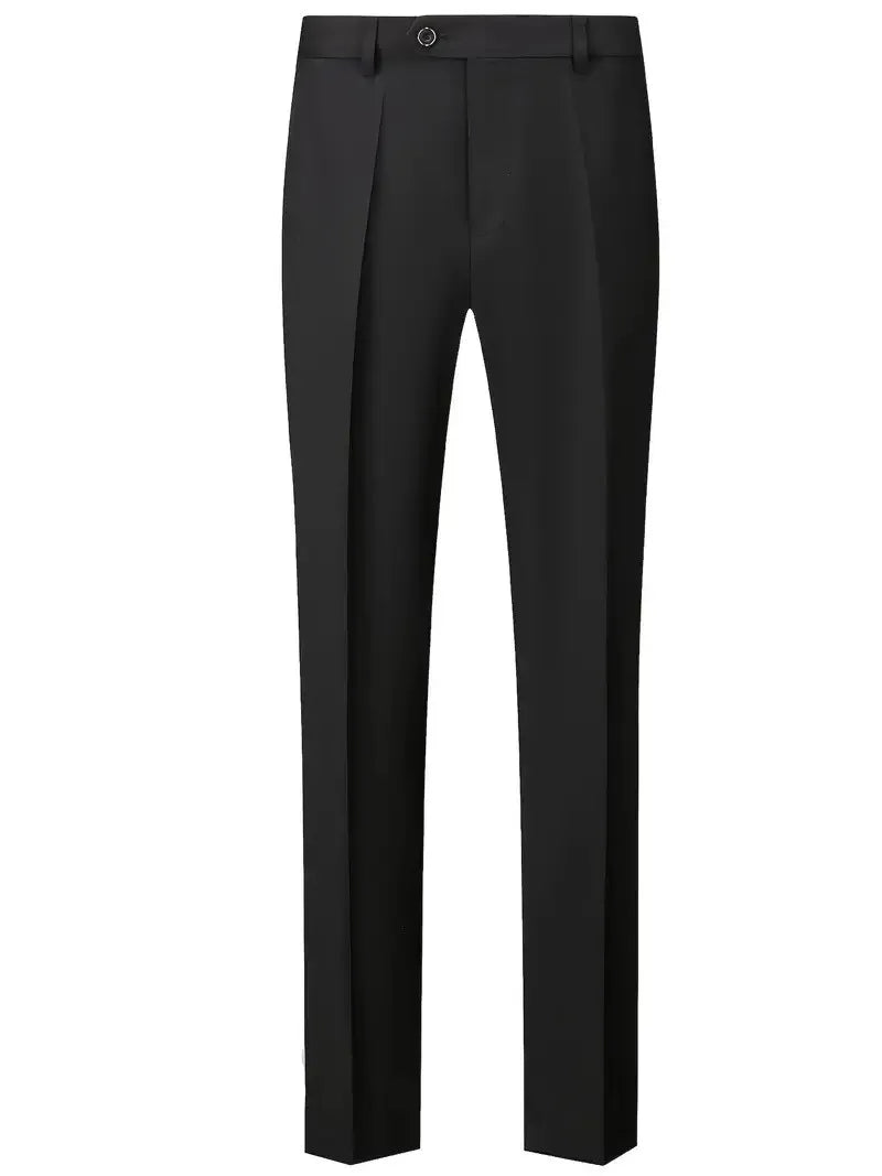 Two-piece Set Suit Men's Vintage Banquet Suit Chinese Style Suit Double Breasted Blazer Metal Buttons Dress Pants Wedding Galas