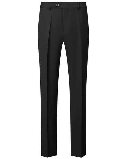 Two-piece Set Suit Men's Vintage Banquet Suit Chinese Style Suit Double Breasted Blazer Metal Buttons Dress Pants Wedding Galas