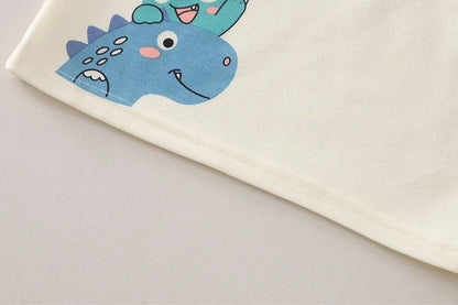 Summer Fashion Baby Girls Boys Clothes Suits Cartoon Dinosaur Polo TShirt Shorts 2pcs/Set Kids Children Toddler Casual Outfit