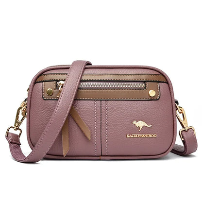 Genuine  3 Layers Luxury Designer Purses and Handbags Women Bag High Quality Leather Shoulder Sac  Bags for Women 2024Sac A Main