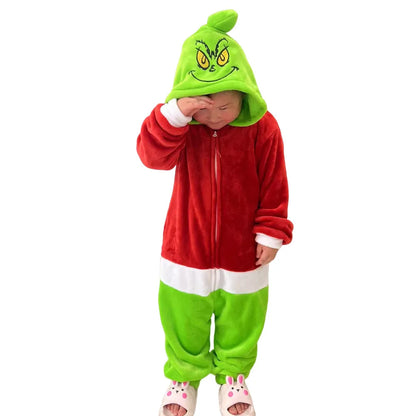Cartoon Kigurumi For Kids Animal Onesies Children Pyjamas Halloween Cosplay Costumes