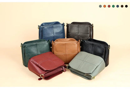 Genuine Leather Women Underarm Bag Versatile Shoulder Handbag Luxury Cowhide Female Crossbody Bag