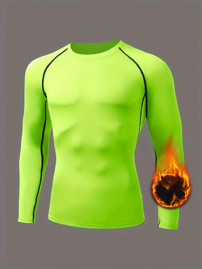Compression Shirts Men's Rashguard Quick Dry Gym Fitness Shirts Spring Beach Surfing Athletic Sport Running Workout Tops Tees