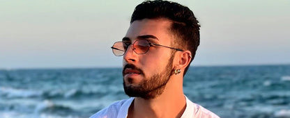 Retro Small Polygon Polarized Sunglasses Women Metal UV400 Sun Glasses Men Anti-Glare UV400 Goggles Driving Eyewear
