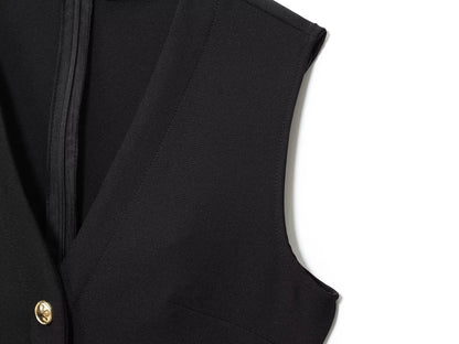 Black Elegant Party Midi Dresses 2026 Women's Summer Sleeveless Long Dresses Fashion Casual Vintage Evening Party Dress  ﻿