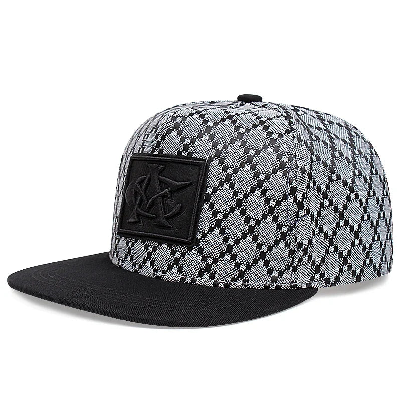 Unisex NF Letter Embroidery Hip-Hop Hats Spring and Autumn Outdoor Adjustable Casual Baseball Caps Sunscreen Hat