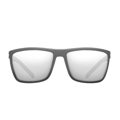 Polarized Sunglasses for Men Shades Lightweight TR90 Frame UV400 Protection Square Outdoor Trave Driving Sun Glasses