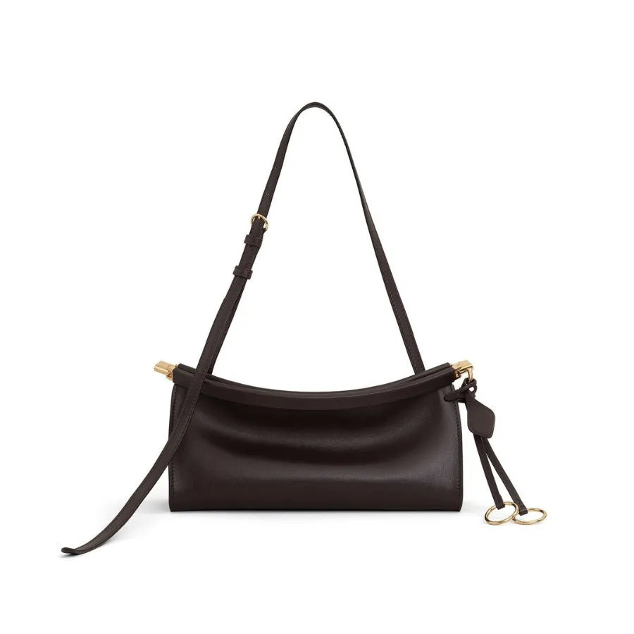 Luxury Serpentine Shoulder Bag Snake Pattern Underarm Bags for Women Designer Handbag Half Moon Crescent Bag NEW Clip Bags Purse