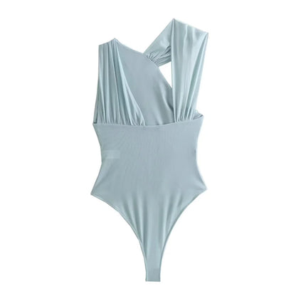 2025 Woman Body Leopard Print Mesh Sleeveless Bodysuit Women Summer Tulle Off Shoulder Tight Bodysuit Lingerie Sexy Body