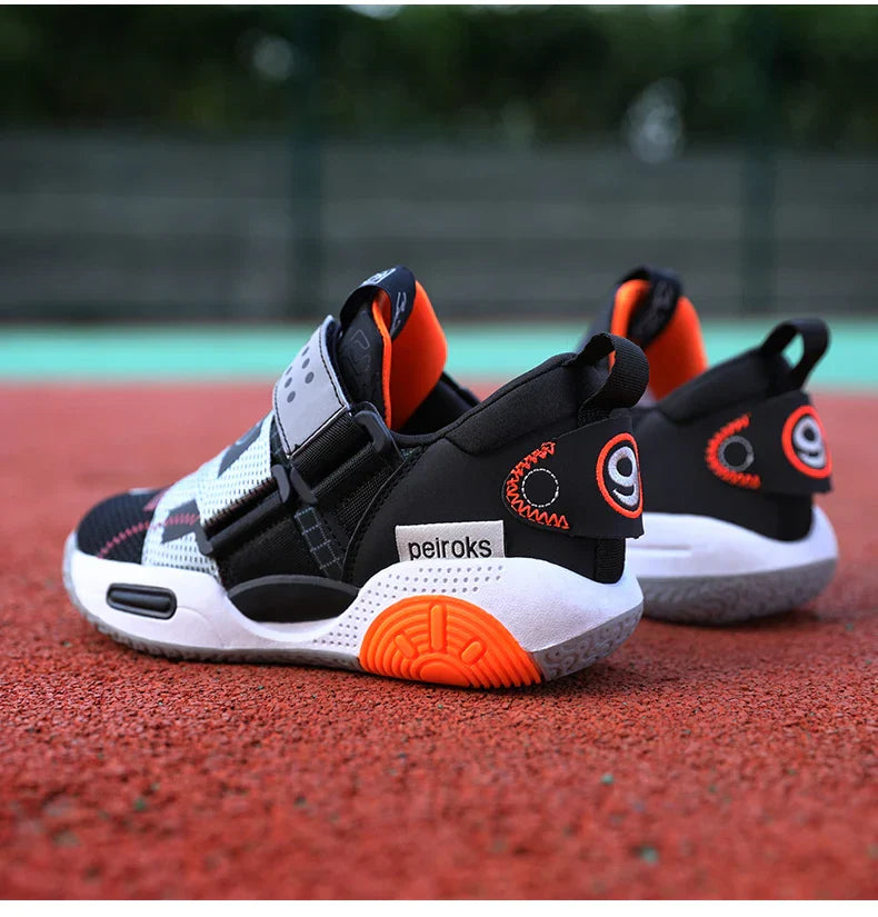 New Brand Children's Basketball Shoes For Boys Girls Non-slip Kids Sport Shoes Lightweight Outdoor Sneakers Trainers Footwear