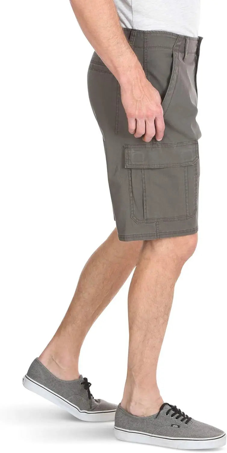 Men Cargo Shorts Men Multi Pocket Tactical Shorts Men Outdoor Casual Hiking Camping Straight Fit Shorts Breathable Mens Shorts