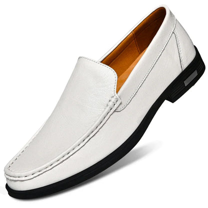 Male Comfy Walking Shoe Genuine Leather Slip on Mens Loafers New Trend Casual Shoes Men Designer Moccasins Hot Sale Drive Shoes