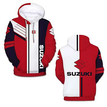 men's casual sportswear, 3D printed for outdoor motorcycle and bicycle enthusiasts, high quality for autumn and winter
