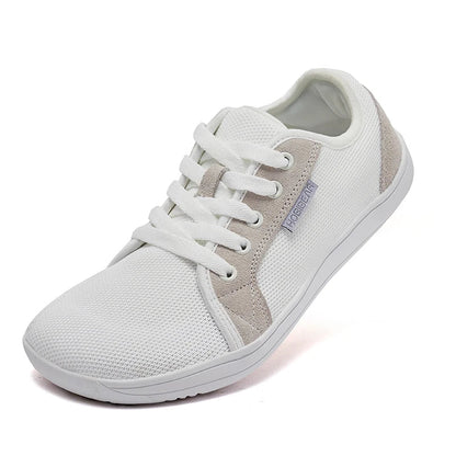 Wide Toe Barefoot Shoes Womens Mens Outdoor Lace Up Running Sneaker Zero Drop Comfortable Casual Shoes