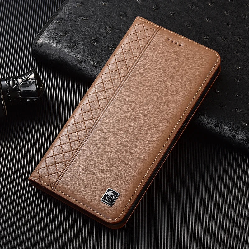 Napa Genuine Leather Case For Apple iPhone 7 8 X XS XR 11 12 13 14 15 16 17 Pro max Plus Phone wallet Flip Cover Cases