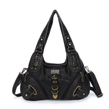 Women Handbags Leopard Bag Top-handle Handbag Fashion Satchel Dumpling Pack Shoulder Bag Tote Bag Hobos Large Purse