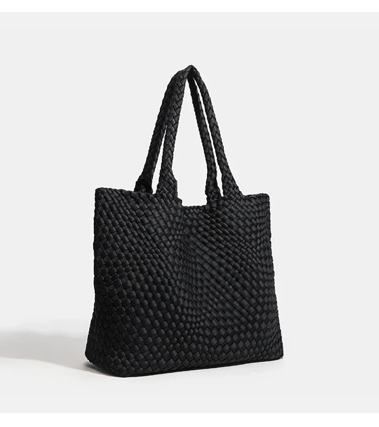 Women's bag Premium Handwoven Nylon Shoulder Bag with Luxurious Finish Women Shoulder Bags