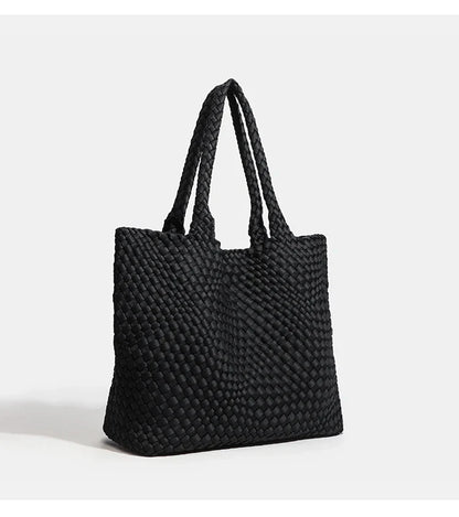 Women's bag Premium Handwoven Nylon Shoulder Bag with Luxurious Finish Women Shoulder Bags